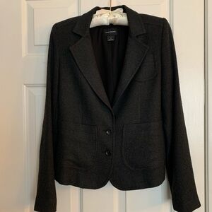 Club Monaco Wool Jacket Charcoal Grey Size 0